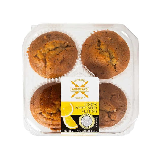 Antonina's G/F Lemon Poppyseed Muffins
