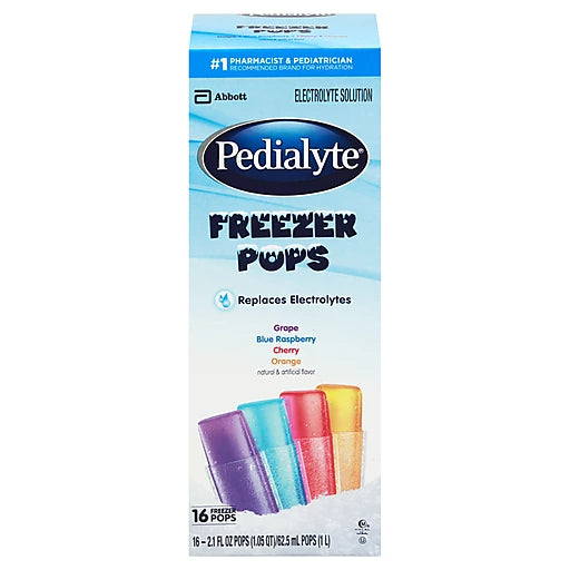 Pedialyte Electrolyte Freezer Pops