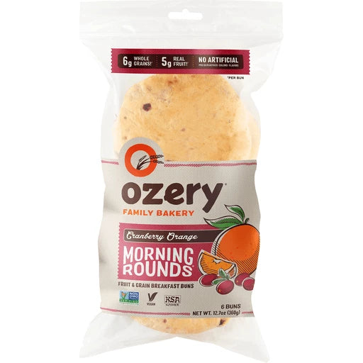Ozery Cranberry Orange Morning Round