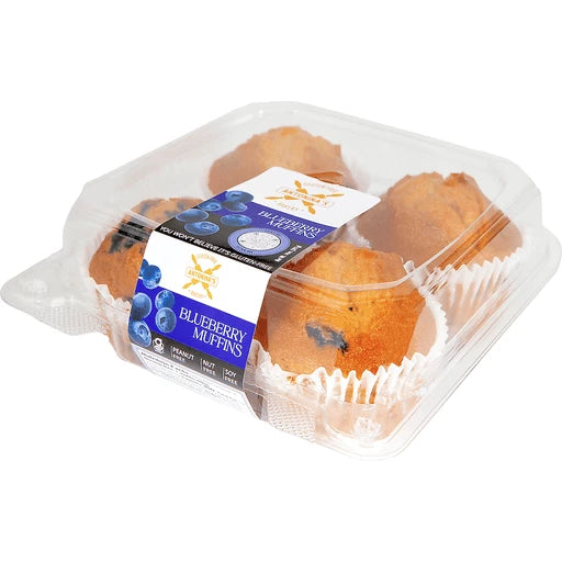 Antonina's Gluten Free Blueberry Muffins