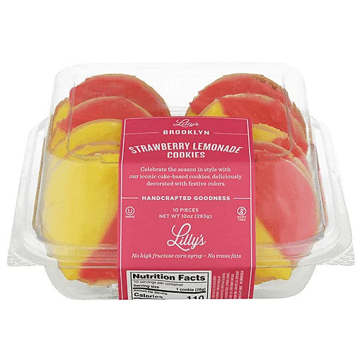Lilly's Strawberry Lemonade Cookies